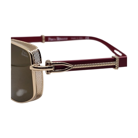 Porta Romana Gold and Brown Sunglasses - Picture 4 of 8